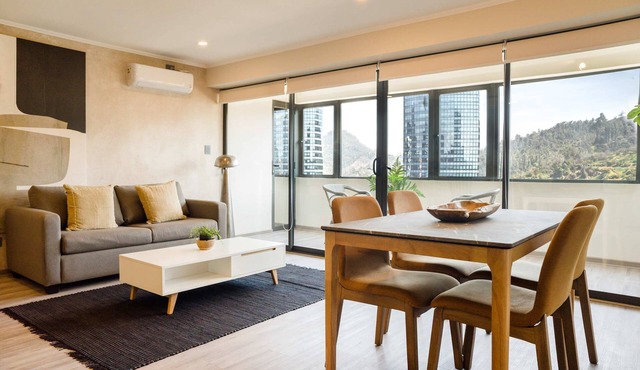 Chic 2BR Suite Vitacura | Steps From Everything