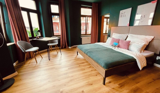 Chic and central apartment in an old building