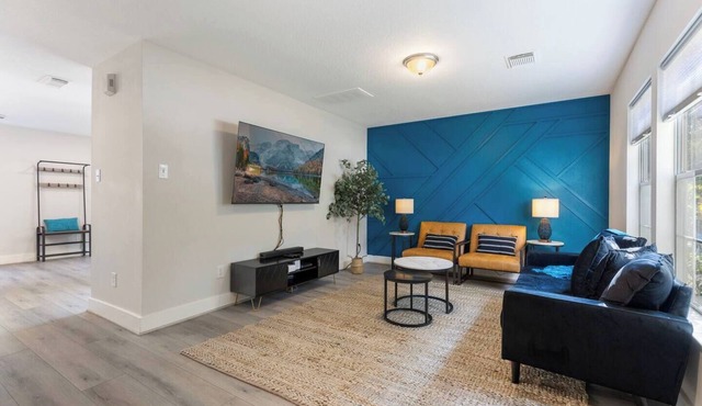 Chic Contemporary Home w/Park + Garage/Pets ok