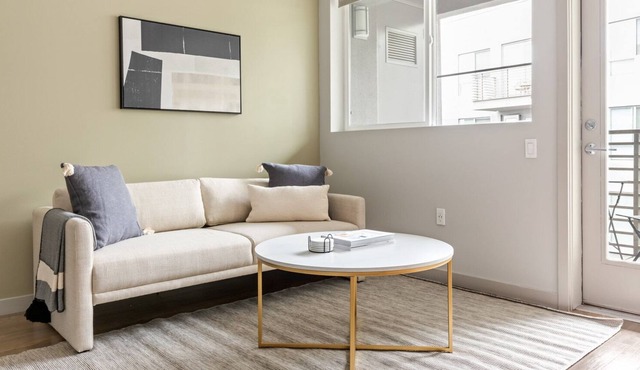 Chic Downtown 2BR w/ Pool, W/D & Gym, near 7th St Metro, by Blueground