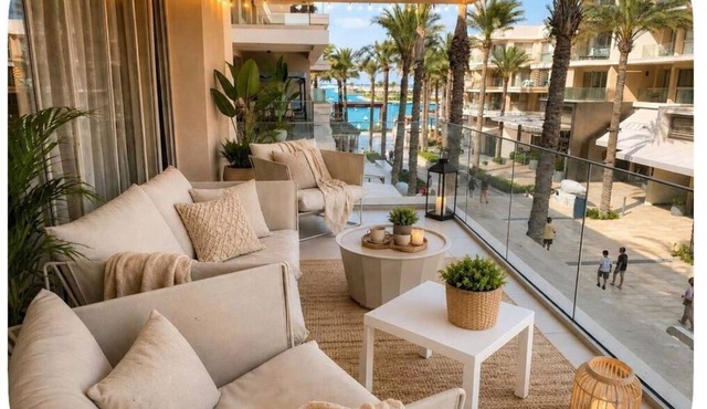 Chic Stays - 3BR+N Marassi - Marina View - Prime Location