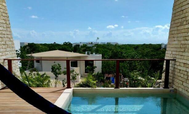Chic PH Private Pool Rooftop 5 min to beachfront