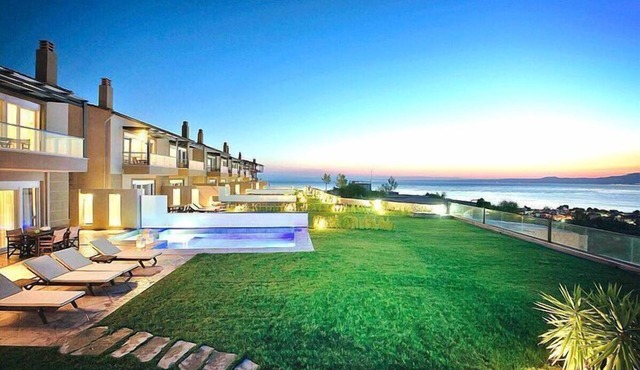 Chic Seaside Villa with Private Pool