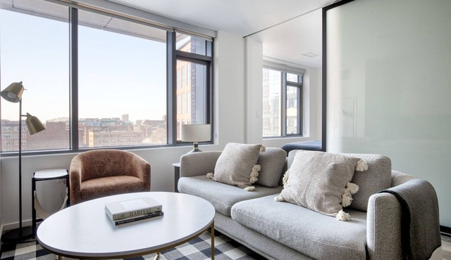 Chic South End 1BR w/Rooftop, W/D & Gym, nr Restaurants, by Blueground