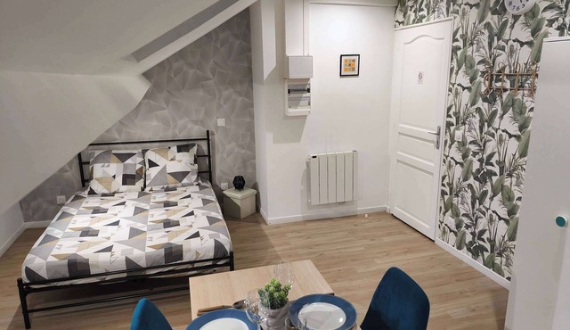 Chic Studio with Parking in Charleville-Mézières