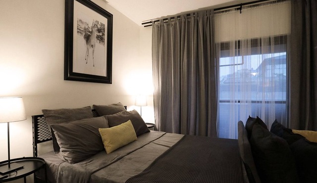 Chic Studio With Everything You Need