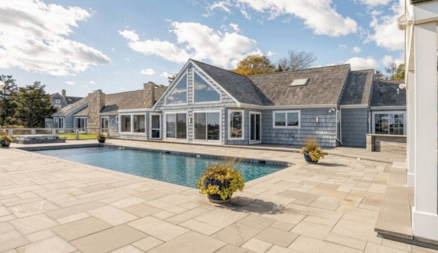 Chic Waterfront Westhampton Beach Estate with Resort-Style Amenities and.