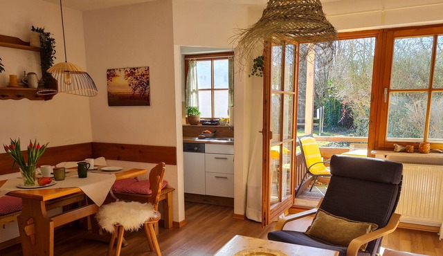 Chiemseetraum, im Erdgeschoss mit Seeblick, 1-2 Personen, 36 qm