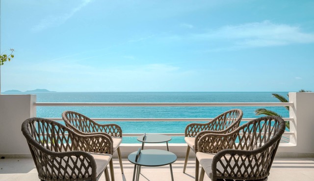 Chryssa, Oceanview villa in South Crete-East of Preveli