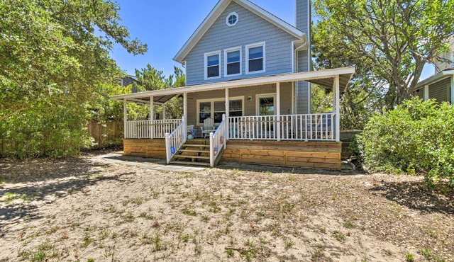 Classic Chesapeake Beachside Cottage w/Porch!