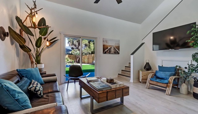 Classy Bohemian Beach Cabana- Close to Beach