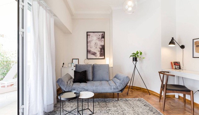 Classy Luminous 1BD Apartment in Kolonaki