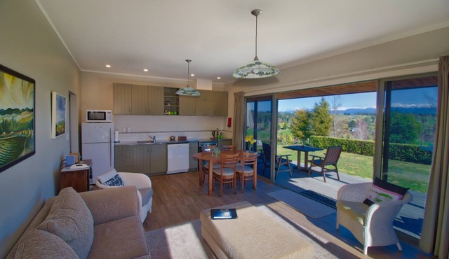 Clayridge Cotttages situated above Ruby Bay, amazing mountain & sea views