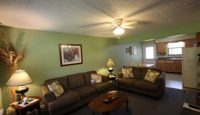 Clean, comfortable, updated 2 bedroom 1 bath condo overlooking pool.