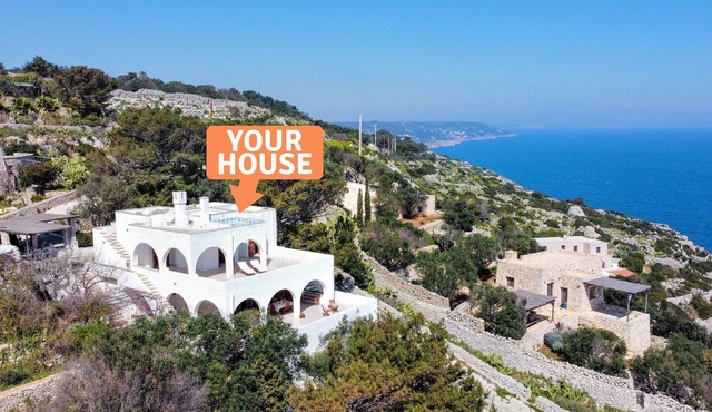 Cliffside retreat with breathtaking views