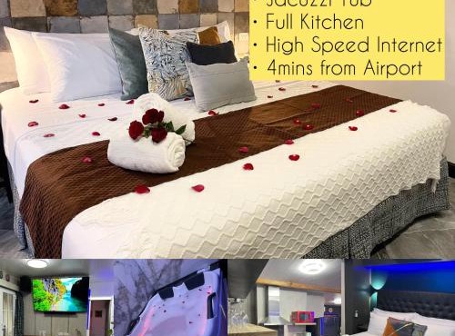 CLOCKWORKORANGE Luxury Suites 4-Minutes Away To Airport