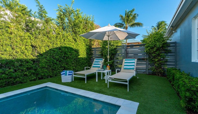 Coastal Chic | Boho Surf Hideaway w/Pool in WPB