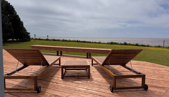 Coastal Escape: Fully Renovated, Modern and Charming Waterfront Cottage