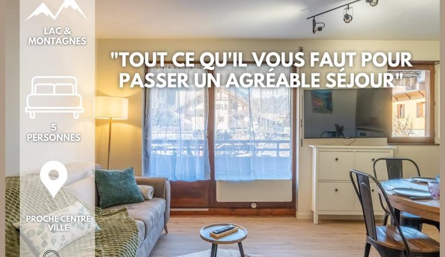 Cocon Moderne Balcon à Thônes Entre Lac et Montagnes