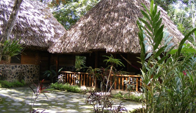 Cohune Palms River Cabanas: Private river cabanas just 2.5 mi from San Ignacio