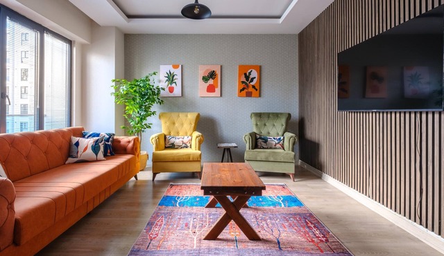 Colorful Flat Near Torium and Beylikduzu Metrobus