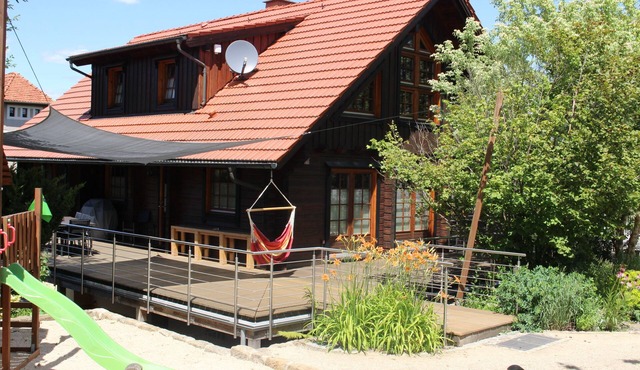 Comfortable wooden house in the heart of Saxon Switzerland above Rathen