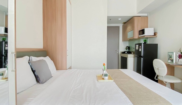 Comfort And Modern Studio Apartment At Vasanta Innopark