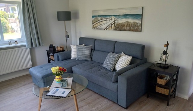 Comfort apartment NOORBLICK at Haddebyer Noor, up to 2 people, culture, hiking, cycling