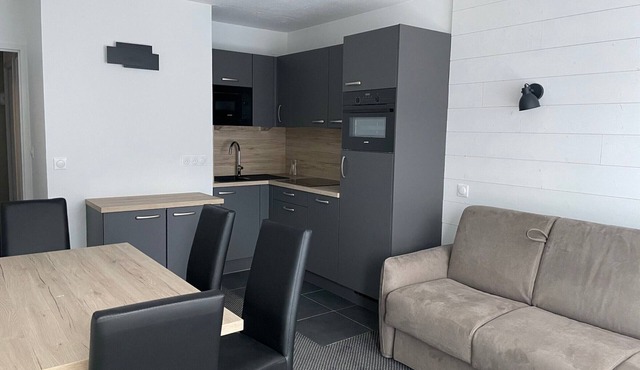 Comfort studio Gourette 6 pers, pets allowed, near slopes