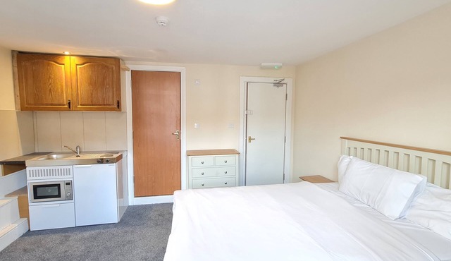 comfort studio with private shower room
