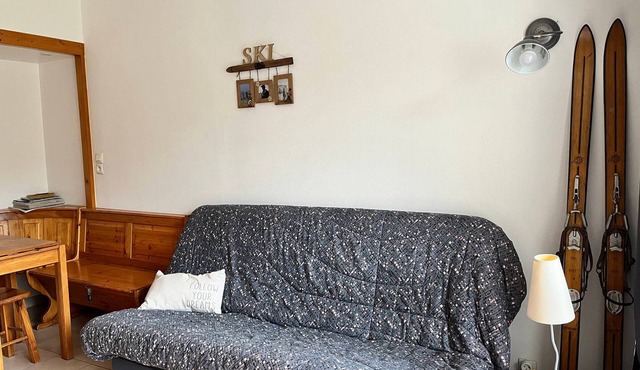 Comfortable 19m² Studio at Ski Foot - Sleeps 4