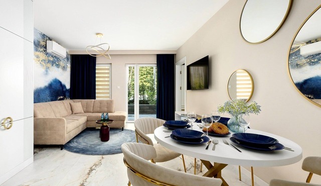 Comfortable 2-room apartment, indoor pool