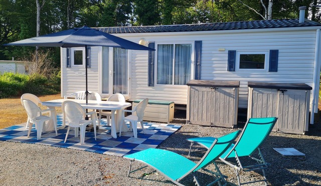 Comfortable 4-person mobile home 585€/1semaine, July, August
