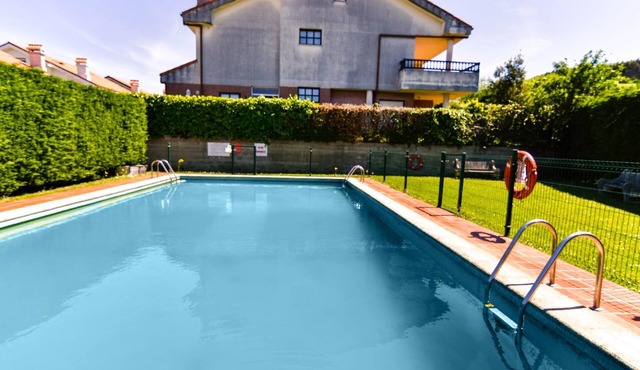 Comfortable and spacious villa with communal swimming pool