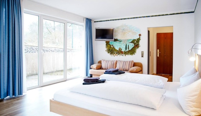 Comfortable and versatile room -perfect for relaxation, work and exchange