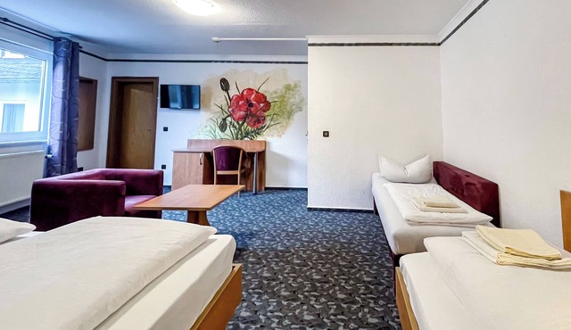 Comfortable and versatile room -perfect for relaxation, work and exchange