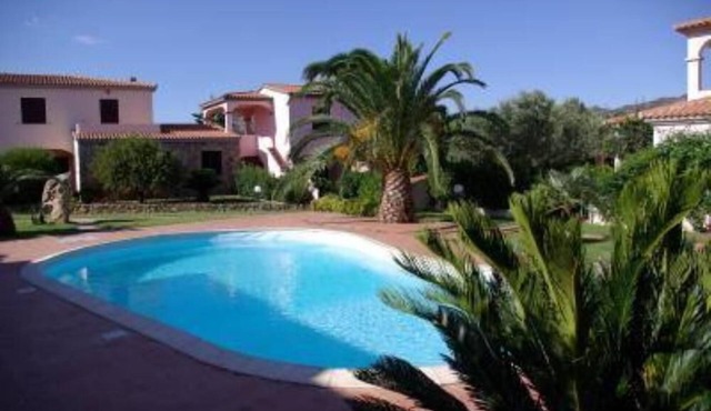 COMFORTABLE apartment with large veranda overlooking the pool.