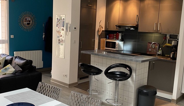 Comfortable apartment, between harbor, beach and town center, 2 to 4 people