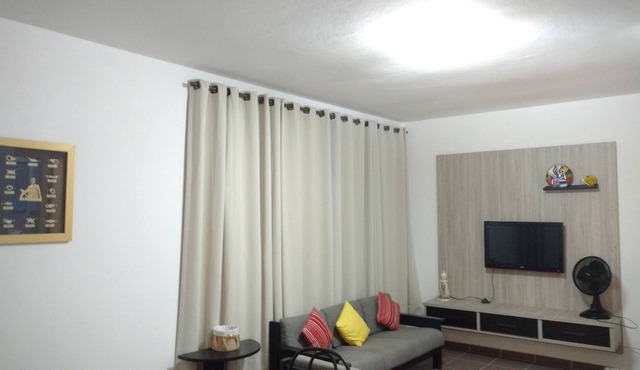 Comfortable apartment in Embaré - 30 mt from the beach - sleeps 7 people