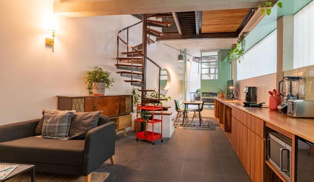 Comfortable Apt. w/Terrace & Lovely Lighting 101