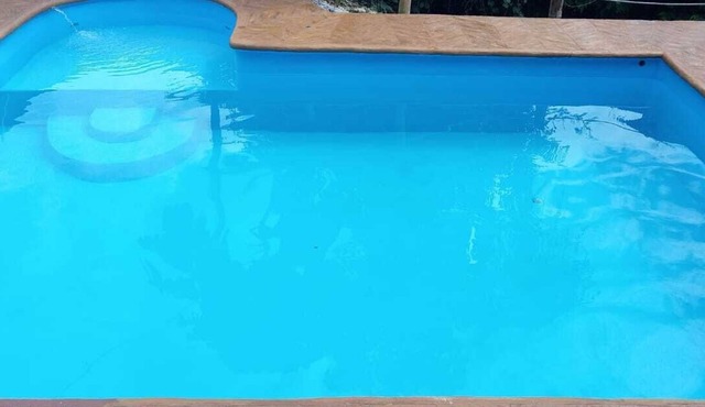 Comfortable cabin, with diverse landscapes and the spectacular Santodomingo river
