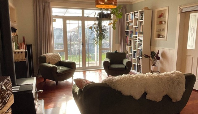 Comfortable family home with rural outlook near village
