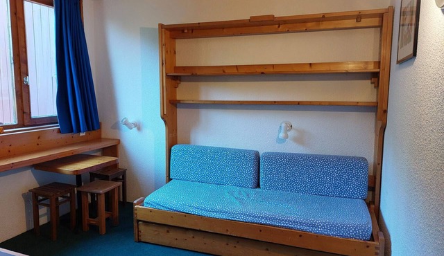 Comfortable studio for 2 with Wifi and pets allowed, Arcs 1800