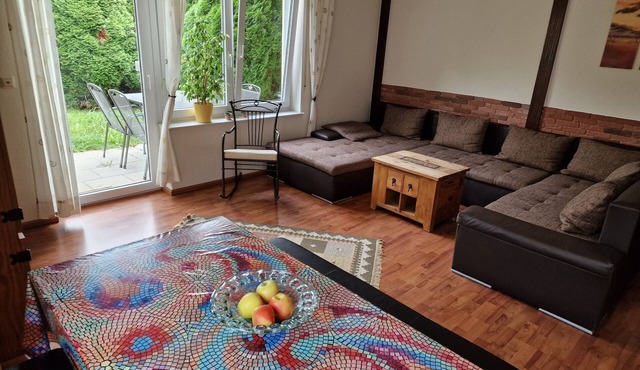 comfortable home in wonderful nature children and domestic animals welcome