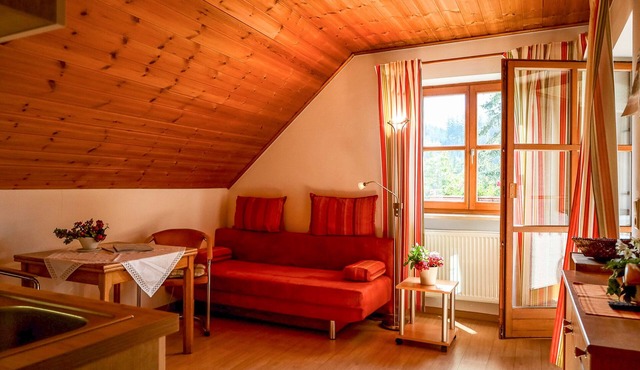 Comfortable holiday apartment with balcony for 2