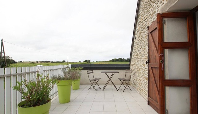 Comfortable house with garden and pets allowed at the foot of Mont Saint-Michel