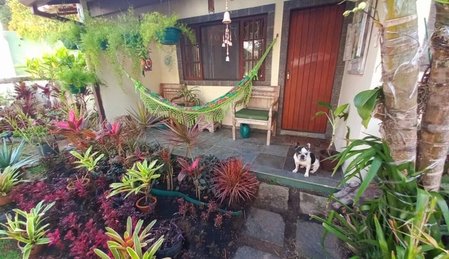 Comfortable house in Geribá, with indoor barbecue, pool and TV
