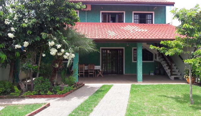 comfortable house with a large yard