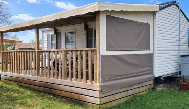 Comfortable mobile home Hourtin, between lake, forest and ocean🏖️