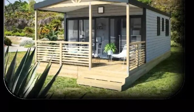 Comfortable mobile home for 4 people
